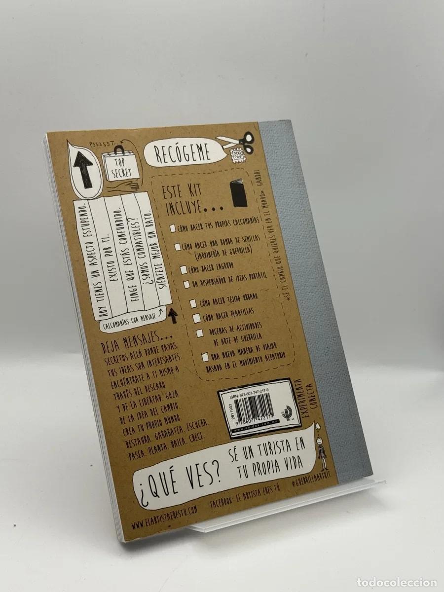 Libros de segunda mano: Guerrilla art kit - Keri Smith - Foto 2