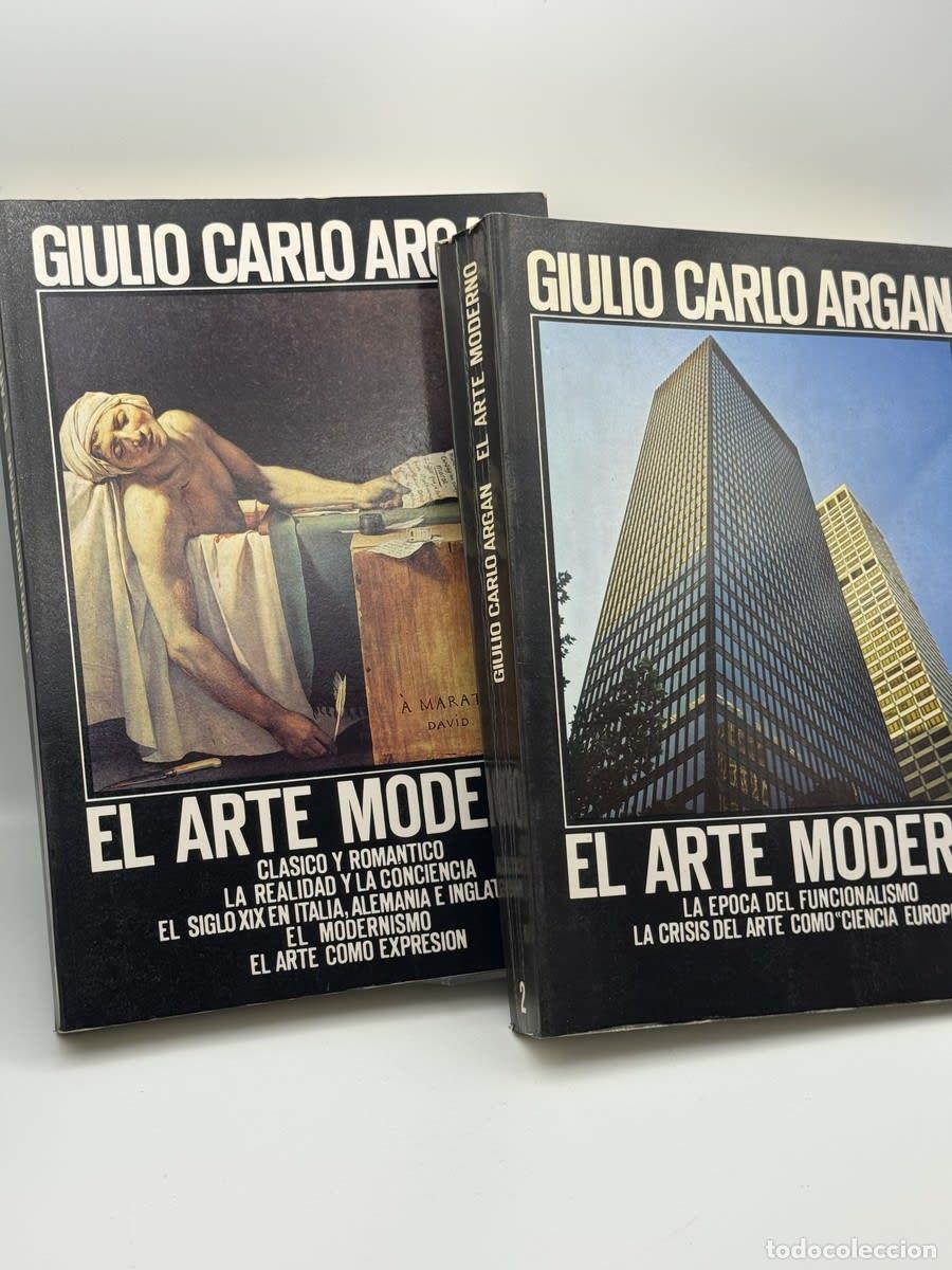 Libros de segunda mano: Lote El arte moderno 2 tomos - Giulio Carlo Argan