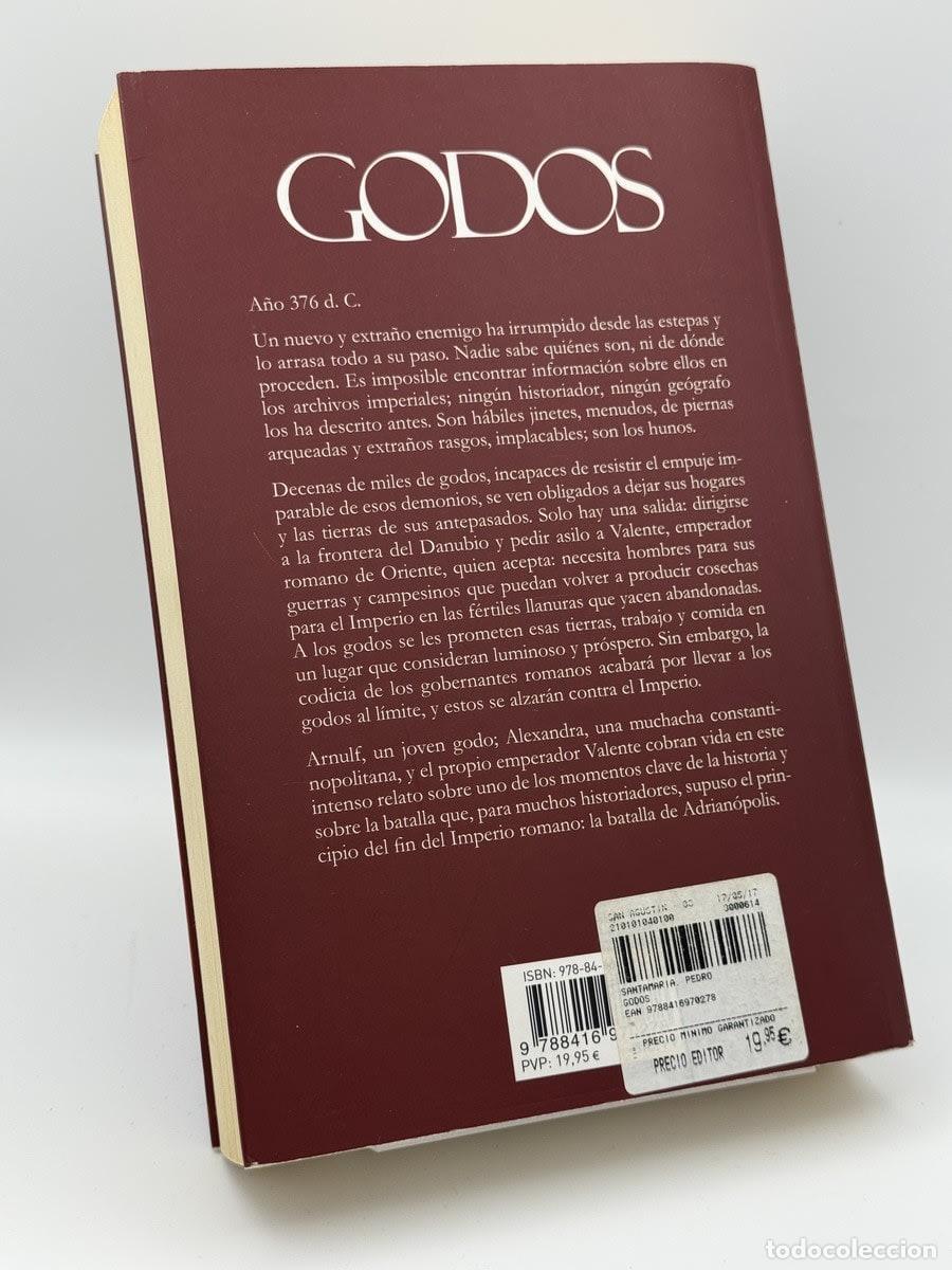 Libros de segunda mano: Godos - Pedro Santamar&iacute;a - Foto 2