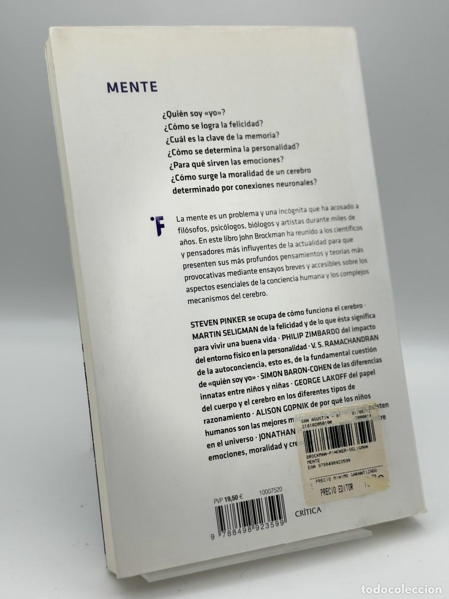 Libros de segunda mano: Mente - John Brockman - Foto 2