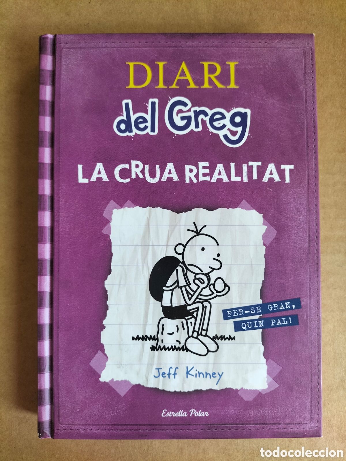 Libros de segunda mano: La crua realitat. Fer-se gran, quin pall Jeff Kinney. Diari del Greg 5. Estrella Polar, 2012. Llibre