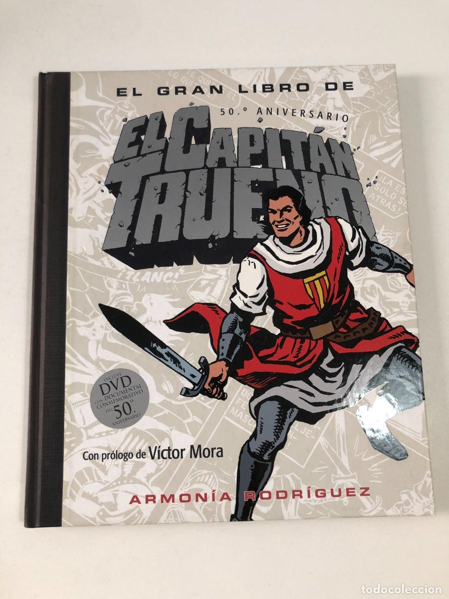 Libros de segunda mano: El gran libro de El Capit&aacute;n Trueno. 50.&ordm; aniversario. 1.&ordf; edici&oacute;n 2006. Con CD