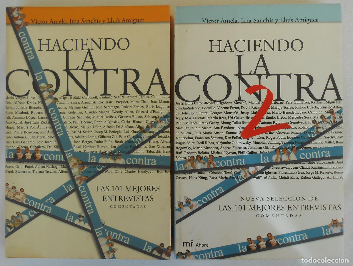 Libros de segunda mano: HACIENDO LA CONTRA (2 VOL.) - V. AMELA/ I. SANCHIS/ L. AMIGUET