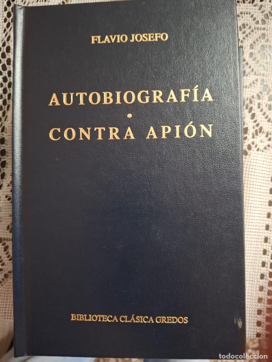 Libros de segunda mano: Biblioteca clasica gredos 189 Flavio Josefo Autobiografia contra apion