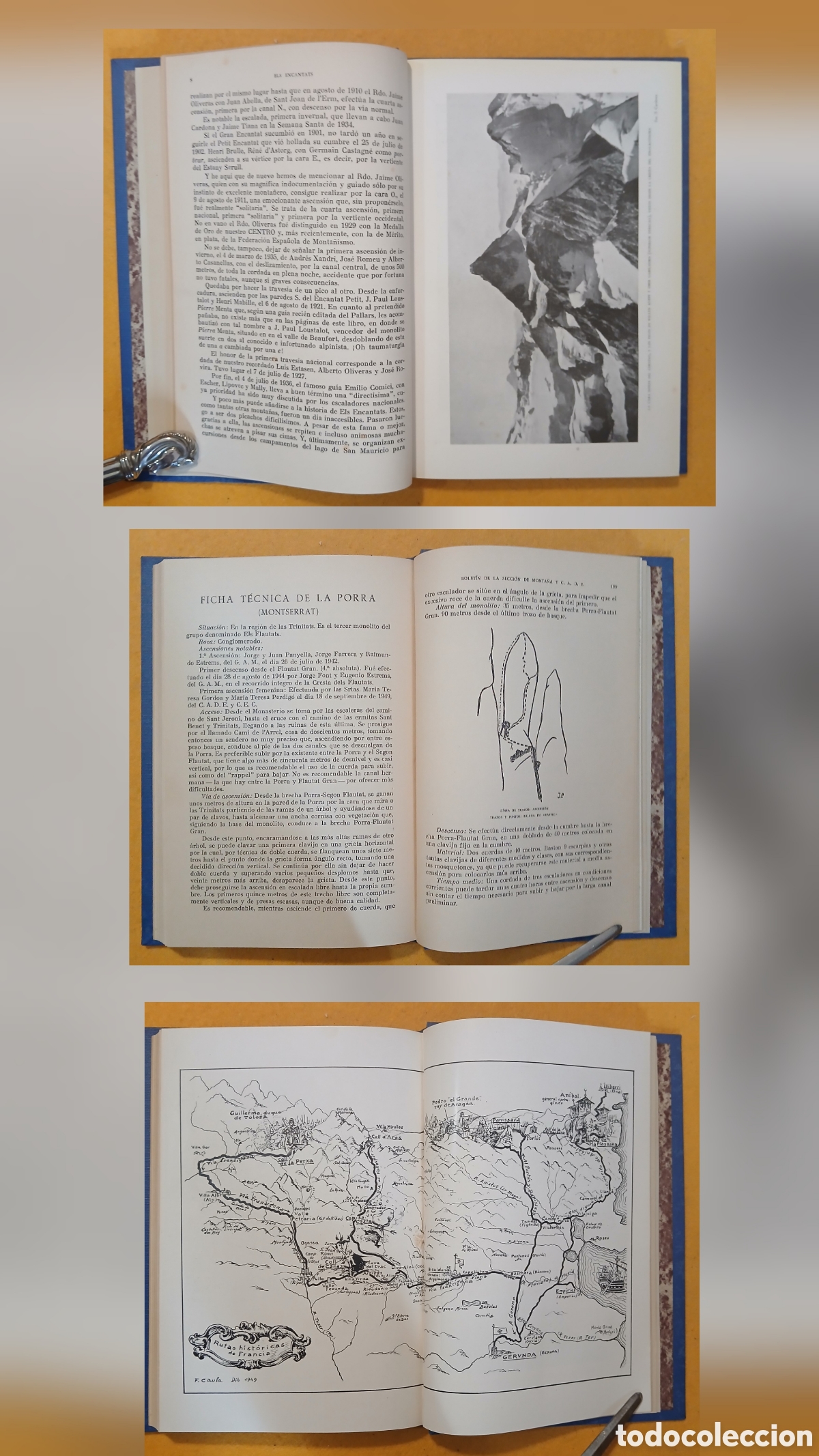 Libros de segunda mano: Boletin de la secci&oacute;n de Monta&ntilde;a y C.A.D.E - Foto 3
