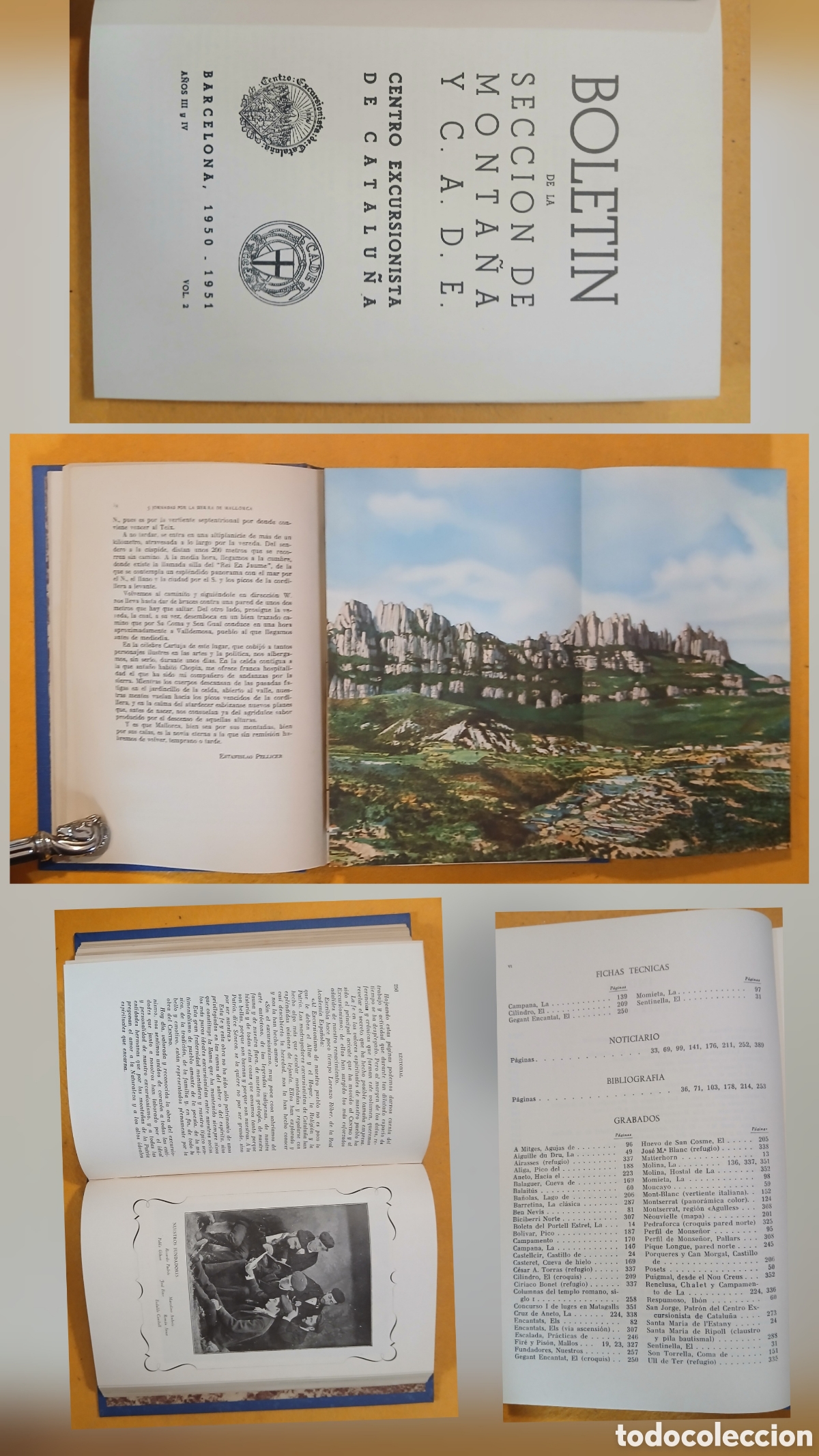 Libros de segunda mano: Boletin de la secci&oacute;n de Monta&ntilde;a y C.A.D.E - Foto 4