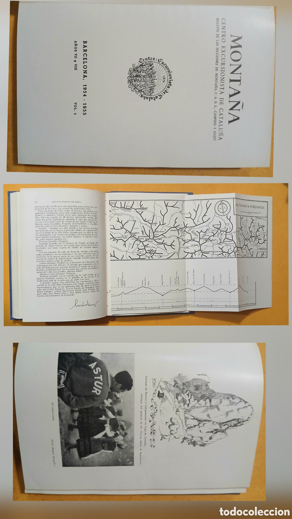 Libros de segunda mano: Boletin de la secci&oacute;n de Monta&ntilde;a y C.A.D.E - Foto 7