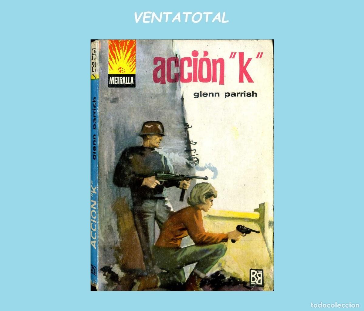 Libros de segunda mano: A&Ntilde;O 1964 MINI LIBRO ANTIGUO BELICO ACCION K MIDE 15X11 CM 127 PAGINAS