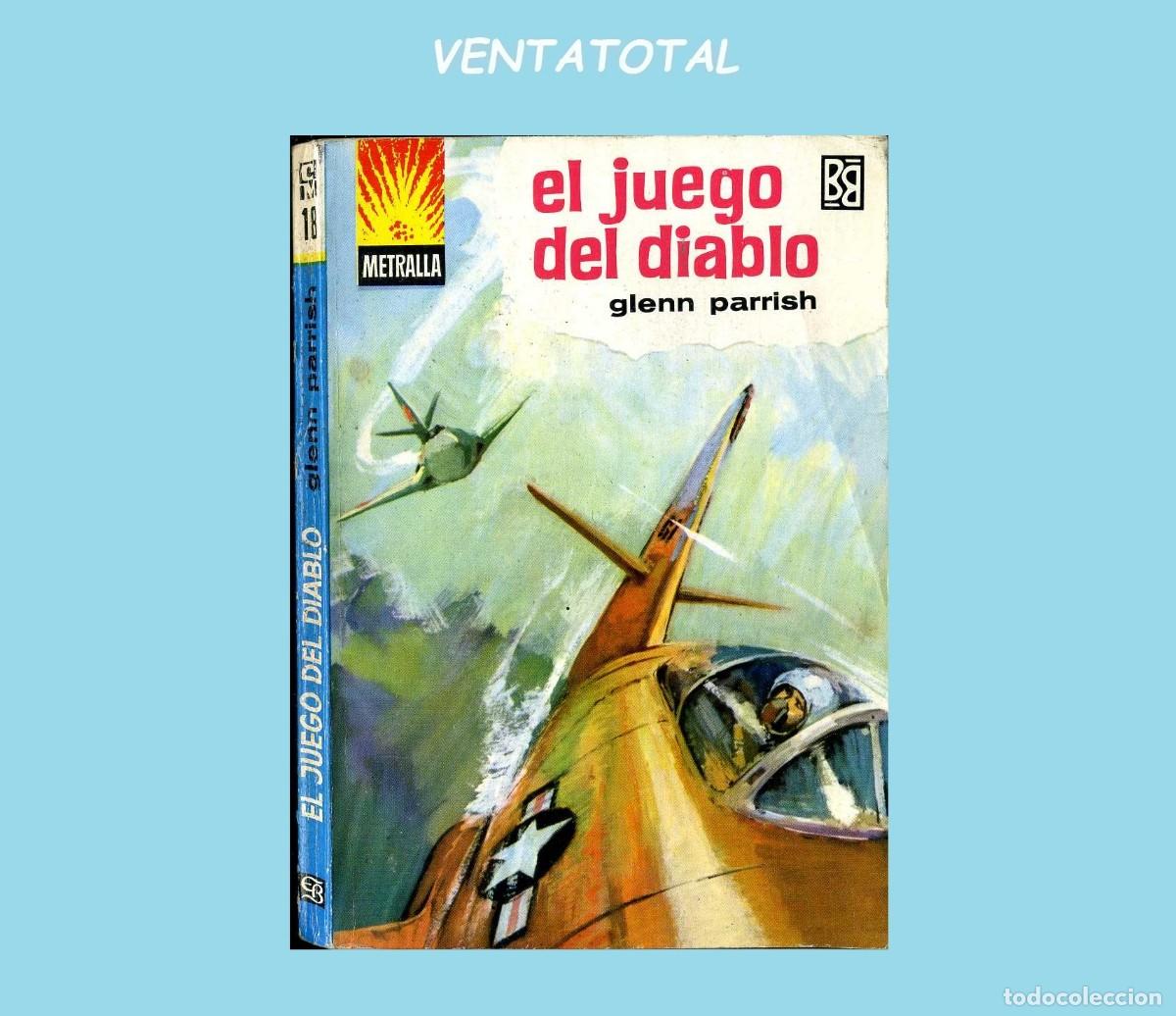 Libros de segunda mano: A&Ntilde;O 1963 MINI LIBRO ANTIGUO BELICO EL JUEGO DEL DIABLO MIDE 15X11 CM 127 PAGINAS