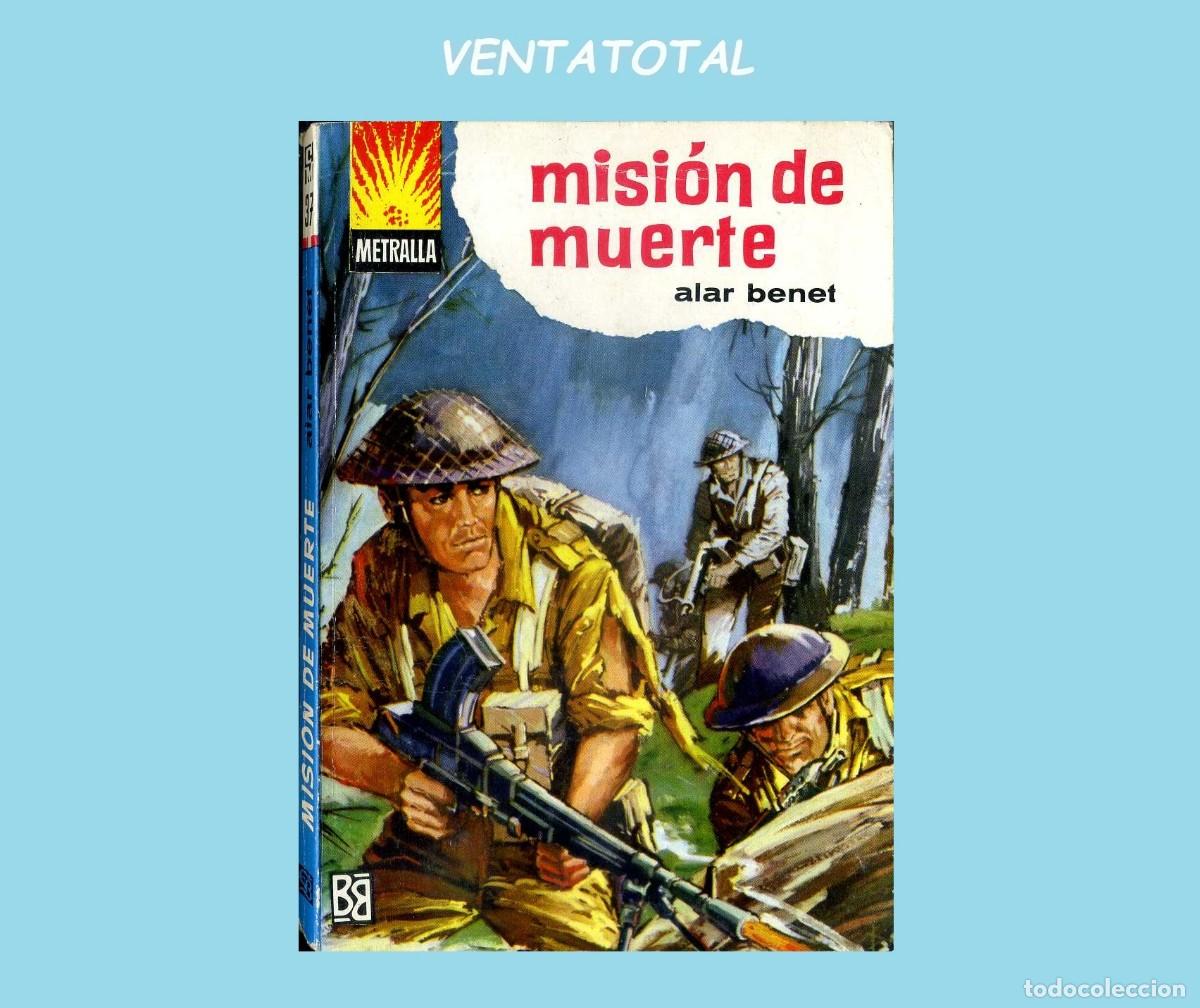 Libros de segunda mano: A&Ntilde;O 1964 MINI LIBRO ANTIGUO BELICO MISION DE MUERTE MIDE 15X11 CM 126 PAGINAS