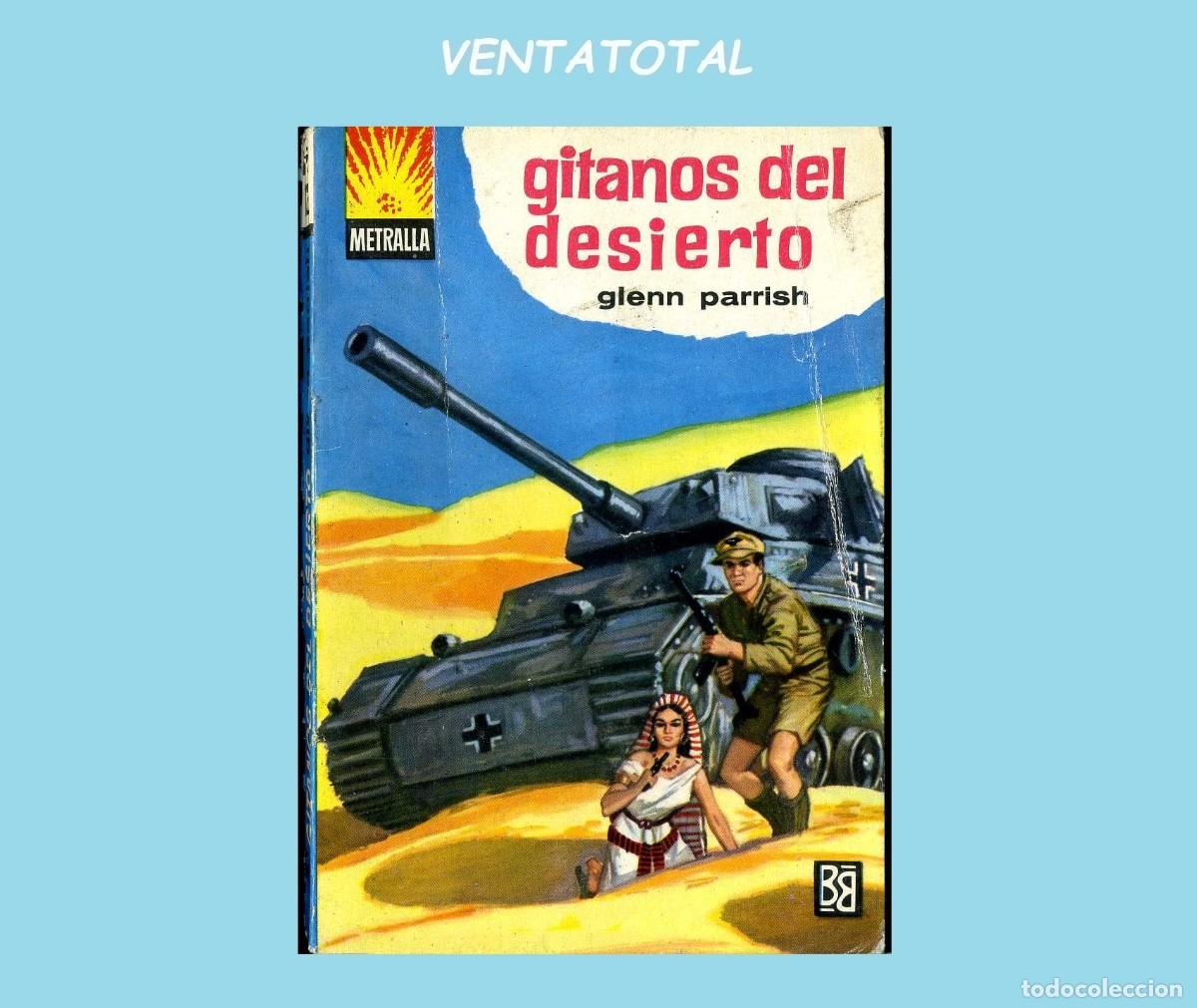 Libros de segunda mano: A&Ntilde;O 1963 MINI LIBRO ANTIGUO BELICO GITANOS DEL DESIERTO MIDE 15X11 CM 125 PAGINAS