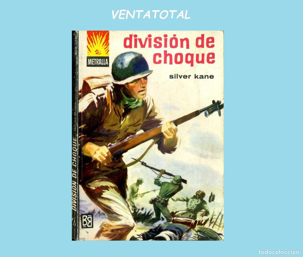 Libros de segunda mano: A&Ntilde;O 1964 MINI LIBRO ANTIGUO BELICO DIVISION DE CHOQUE MIDE 15X11 CM 126 PAGINAS