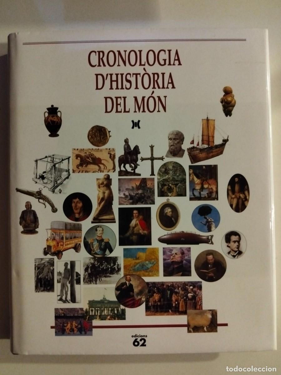 Libros de segunda mano: Cronologia d'hist&ograve;ria del m&oacute;n [dd.aa]