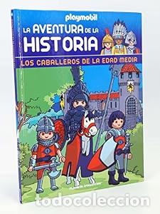 Libros de segunda mano: Playmobil la Aventura de la Historia Vol. 18 Los Caballeros de la Edad Media - Aa.vv - Planeta Deago