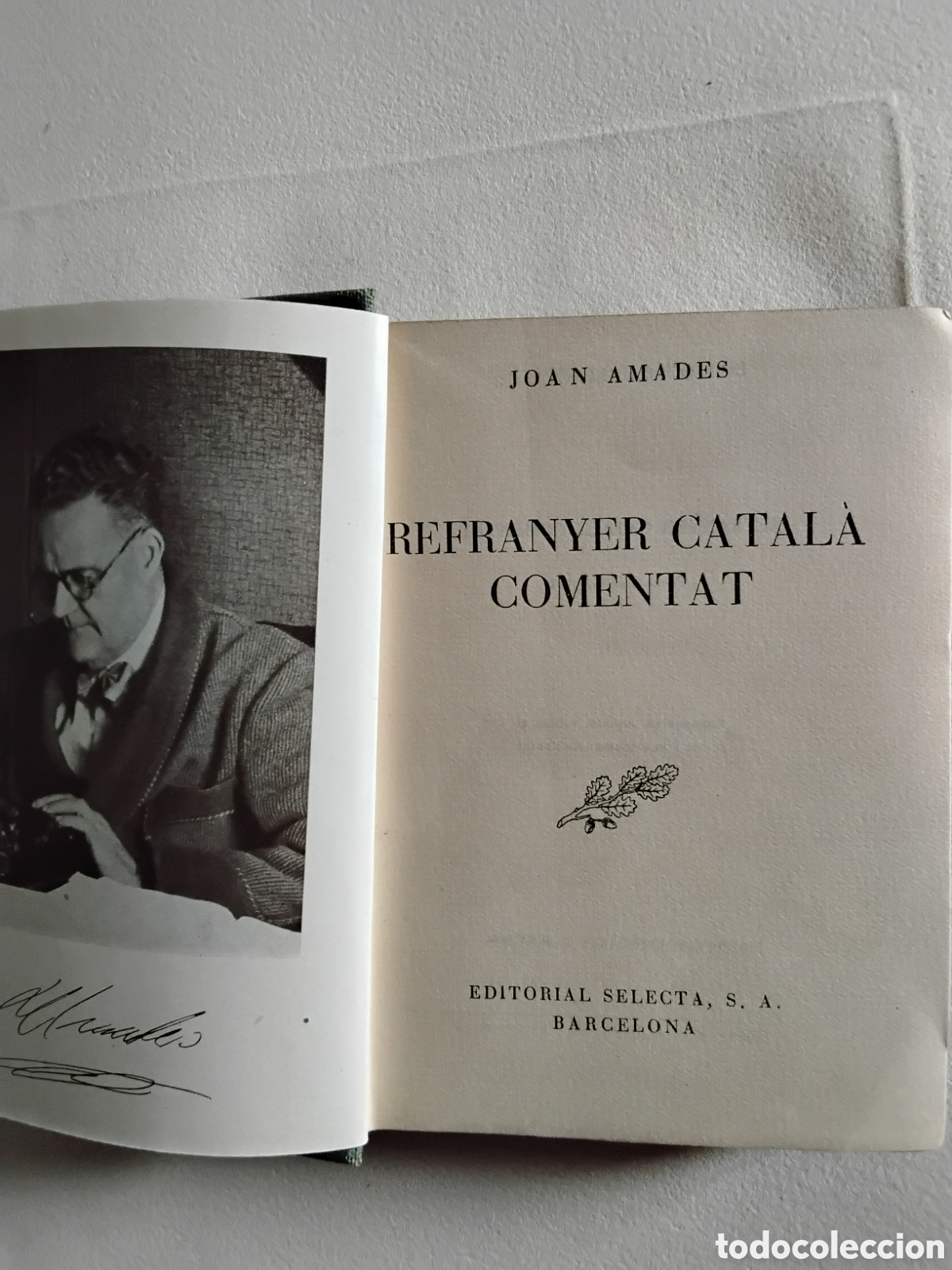 Libros de segunda mano: REFRANYER CATAL&Agrave; COMENTAT. JOAN AMADES