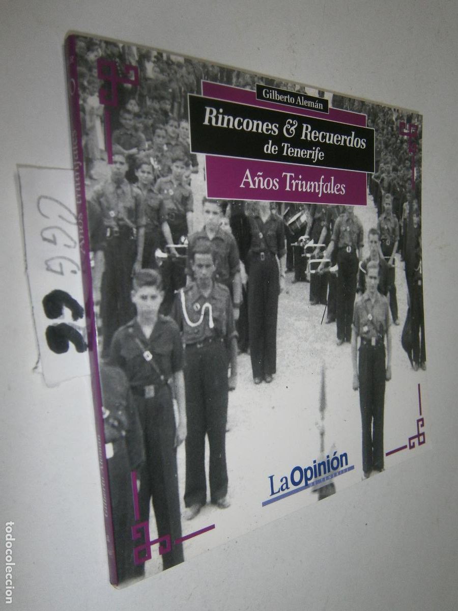 Libros de segunda mano: RINCONES Y RECUERDOS DE TENERIFE - A&Ntilde;OS TRIUNFALES