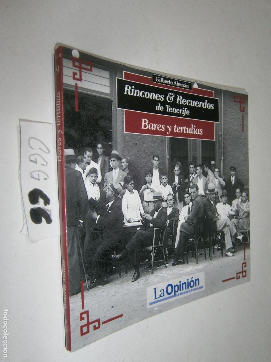 Libros de segunda mano: RINCONES Y RECUERDOS DE TENERIFE - BARES Y TERTULIAS