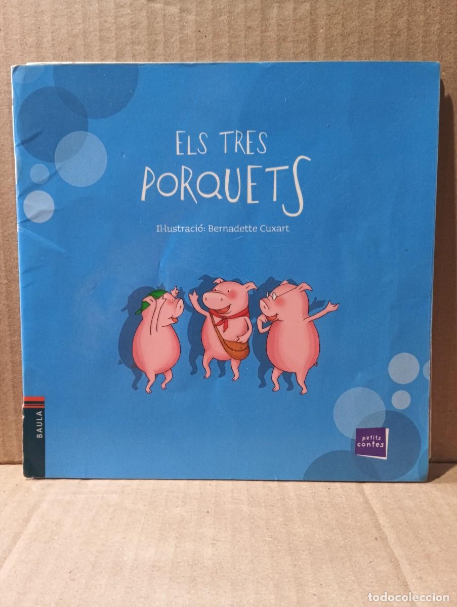 Libros de segunda mano: ELS TRES PORQUETS-BAULA.