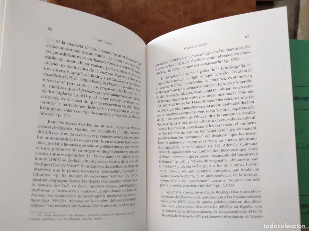 Libros de segunda mano: Cantar de M&iacute;o Cid 800 aniversario - Foto 7
