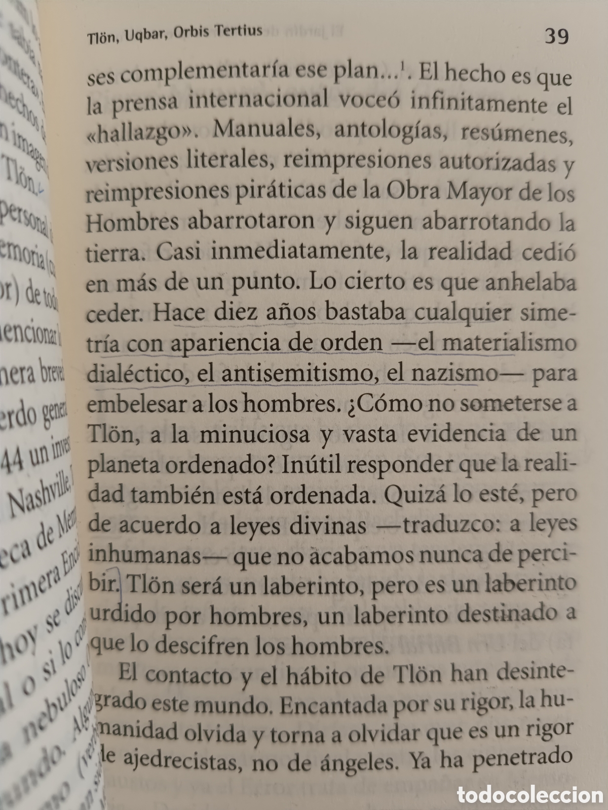 Libros de segunda mano: JORGE LUIS BORGES- LOTE 8 LIBROS ALIANZA7EMEC&Eacute;/AUSTRAL - Foto 10