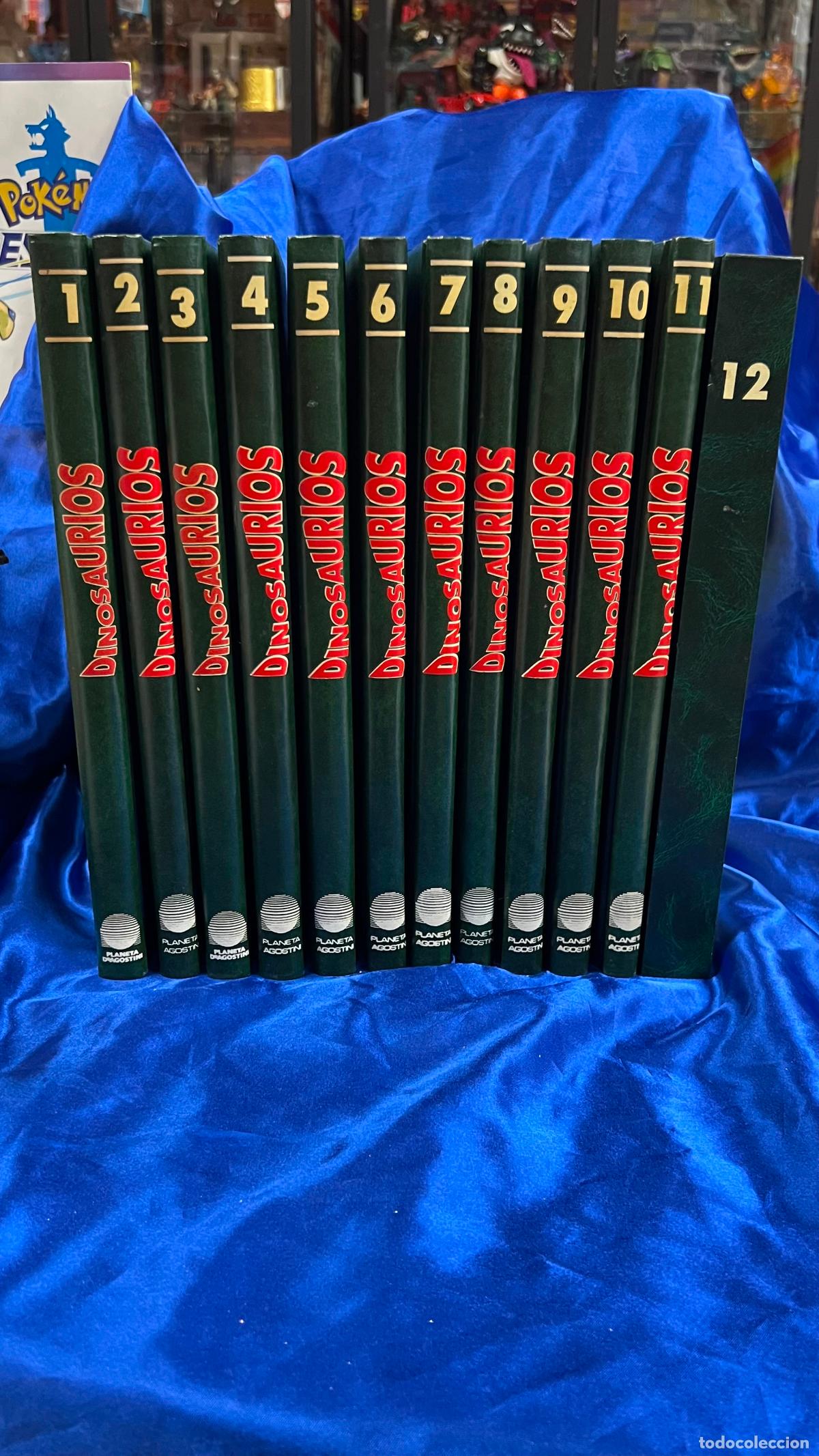 Libros de segunda mano: DINOSAURIOS. DESCUBRE LOS GIGANTES DEL MUNDO PREHIST&Oacute;RICO. 11 tomos completa mas 1 extra