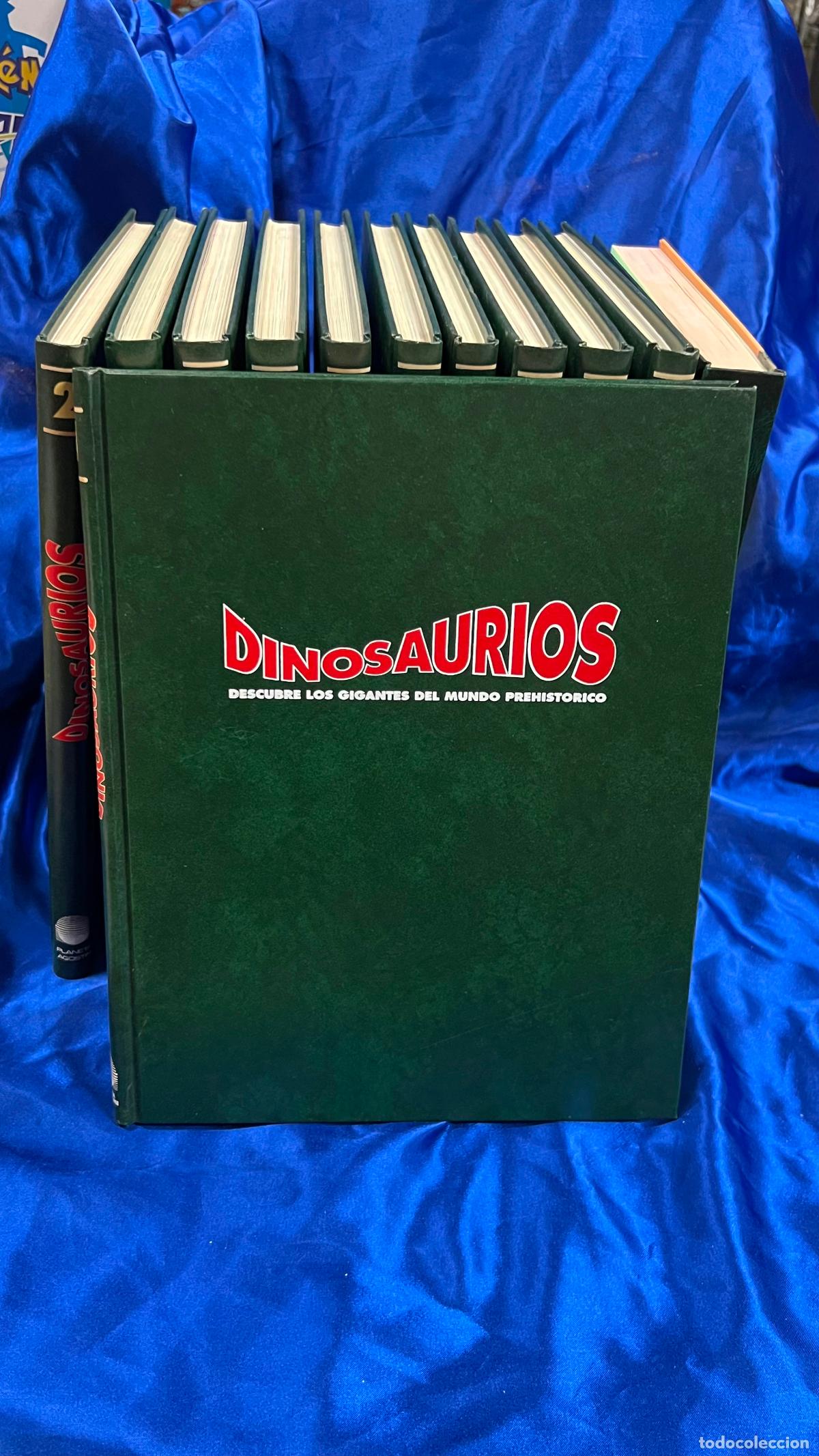 Libros de segunda mano: DINOSAURIOS. DESCUBRE LOS GIGANTES DEL MUNDO PREHIST&Oacute;RICO. ONCE TOMOS. COMPLETO.