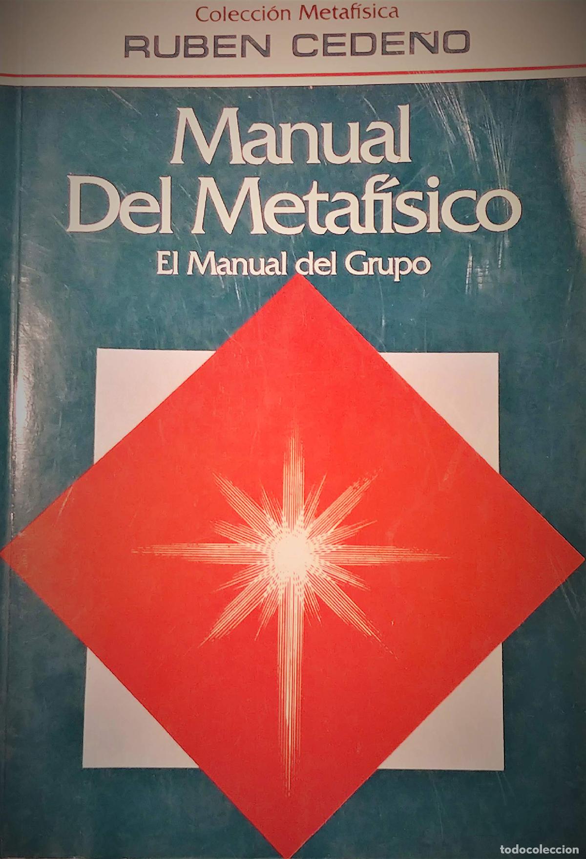 Libros de segunda mano: Manual Del Metafisico Manual Del Grupo