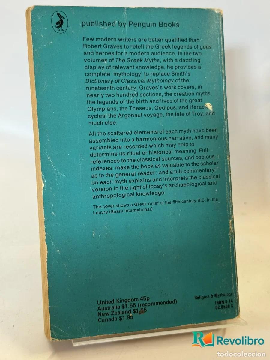 Libros de segunda mano: The Greek Myths: 1 - Robert Graves - Foto 2
