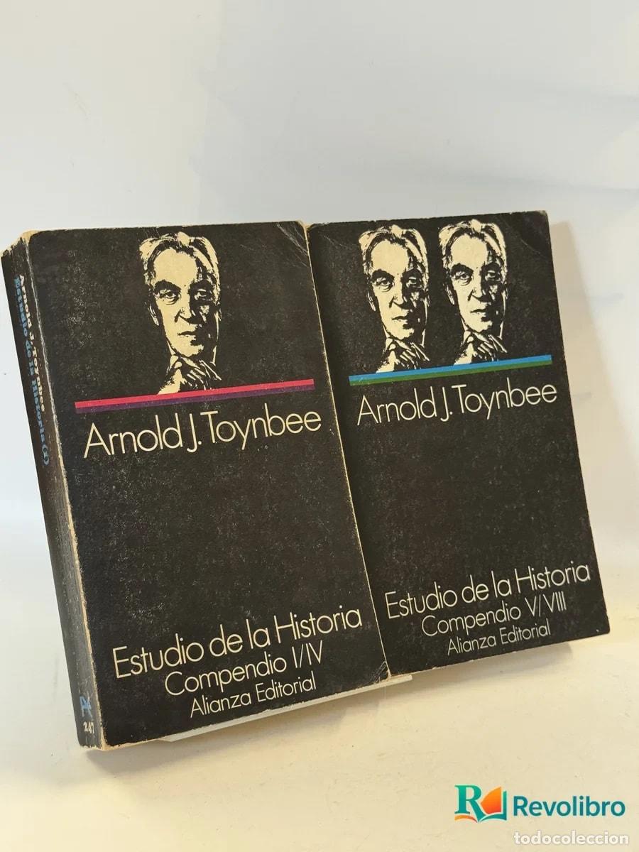 Libros de segunda mano: Lote Estudio de la Historia Compendio 2 tomos - Arnold J. Toynbee