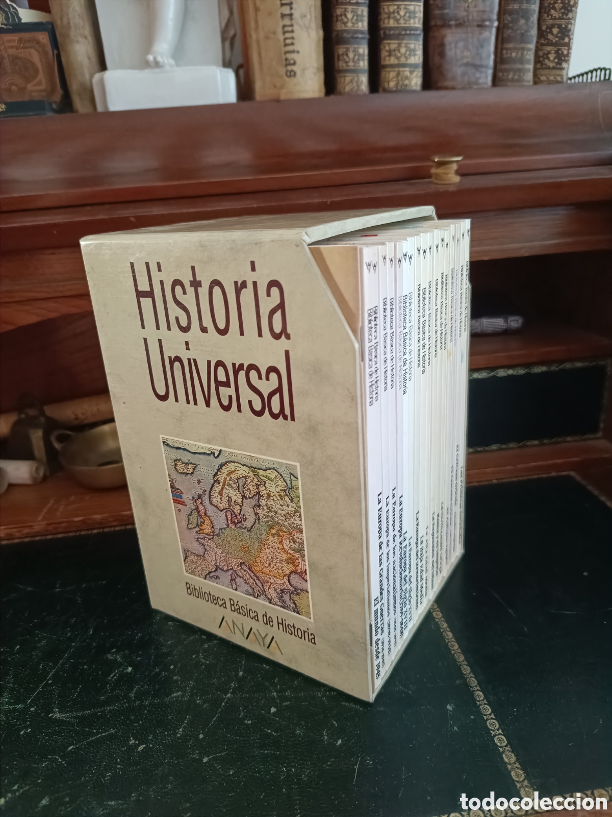Libros de segunda mano: HISTORIA UNIVERSAL BIBLIOTECA B&Aacute;SICA DE HISTORIA ANAYA- COLECCION COMPLETA 17 TOMOS + GUIA