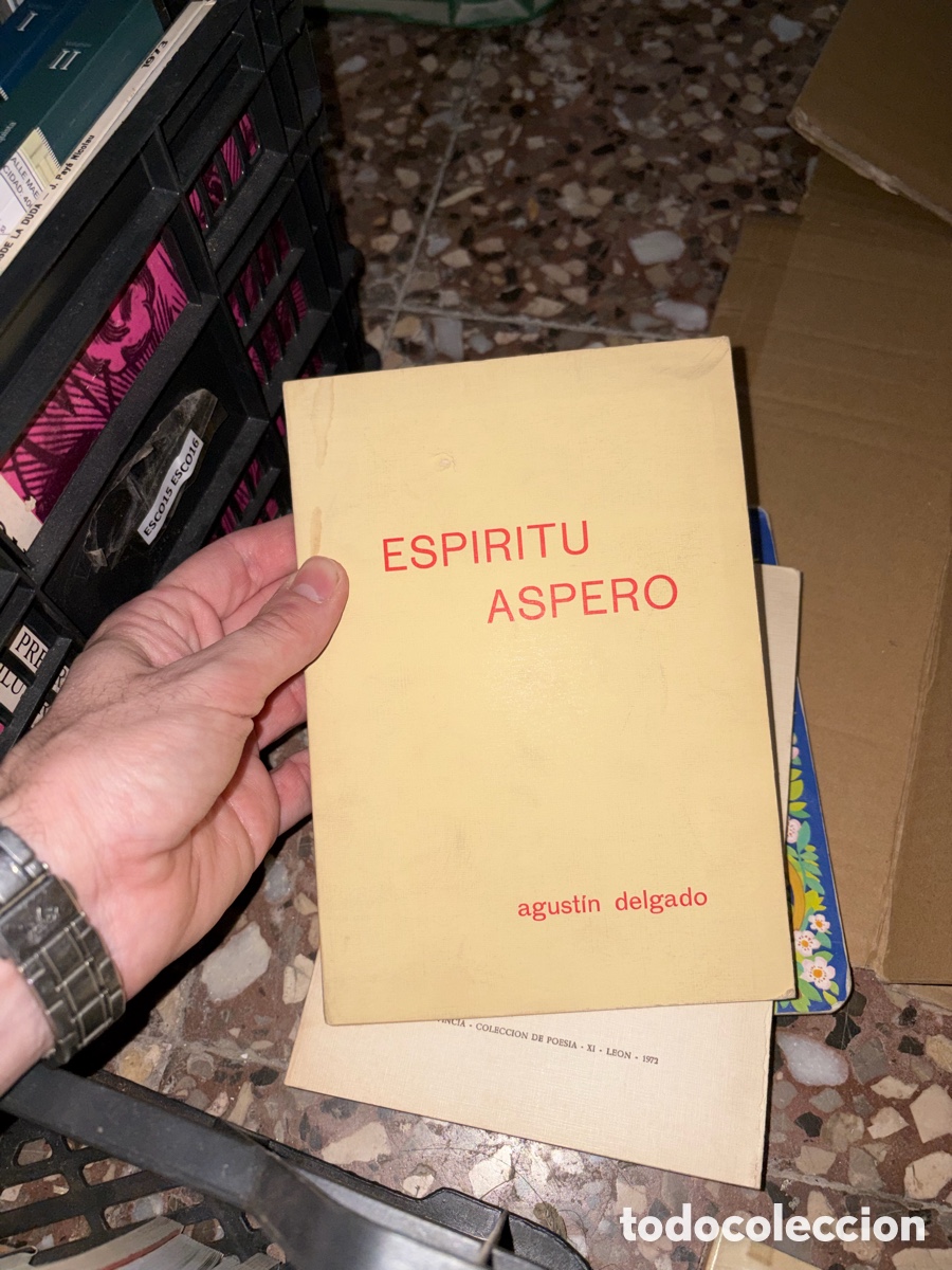 Libros de segunda mano: Esco15 ESPIRITU ASPERO agust&iacute;n delgado