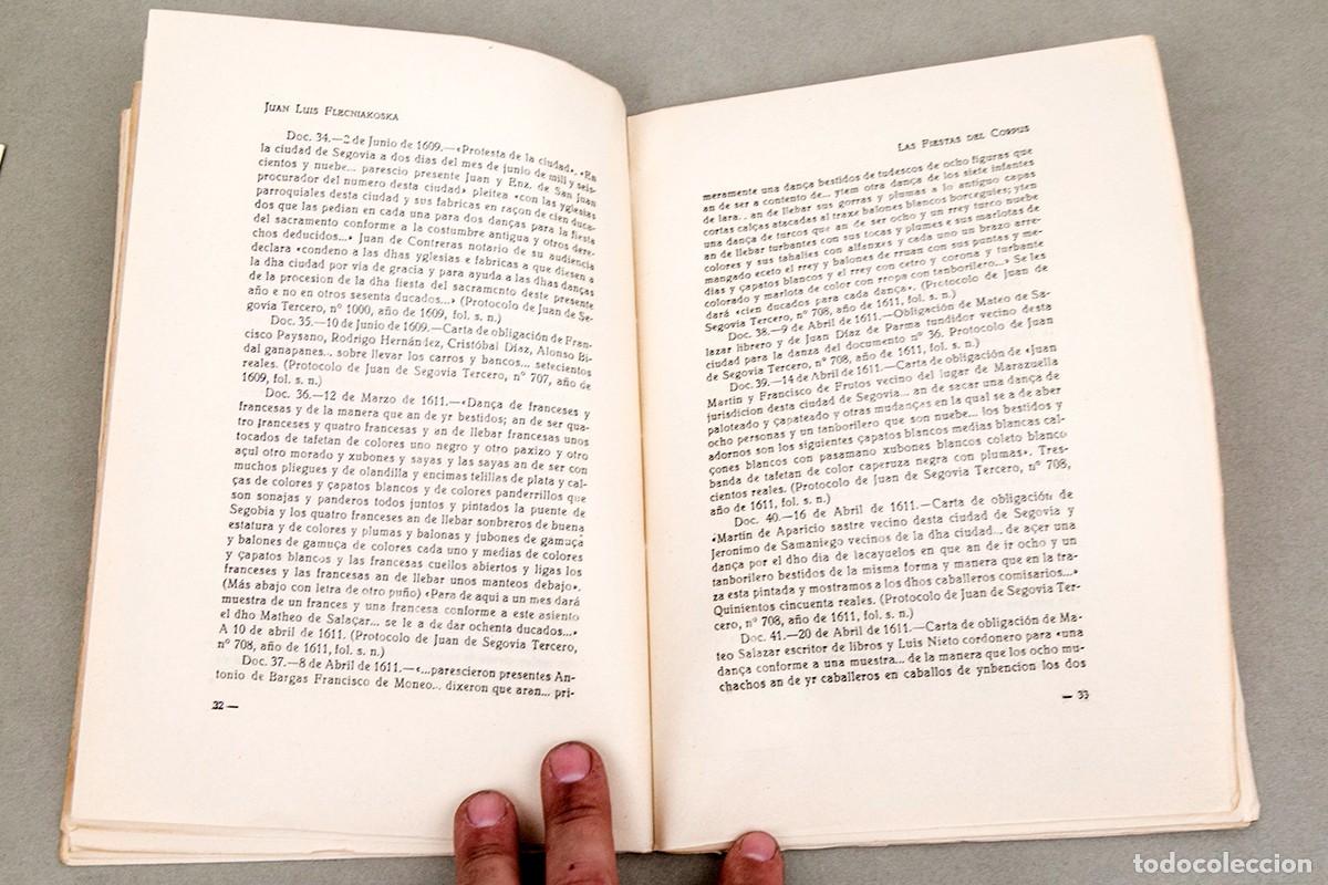 Libros de segunda mano: SEGOVIA - LAS FIESTA DEL CORPUS (1594-1636) - Foto 5