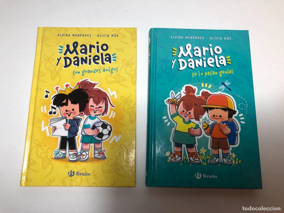 Libros de segunda mano: Mario y Daniela 1 y 2 Elvira Men&eacute;ndez Alicia M&aacute;s Bru&ntilde;o 2020 lote 2 libros