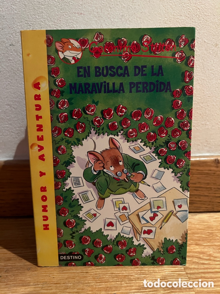 Libros de segunda mano: Geronimo Stilton EN BUSCA DE LA MARAVILLA PERDIDA HUMOR Y AVENTURA