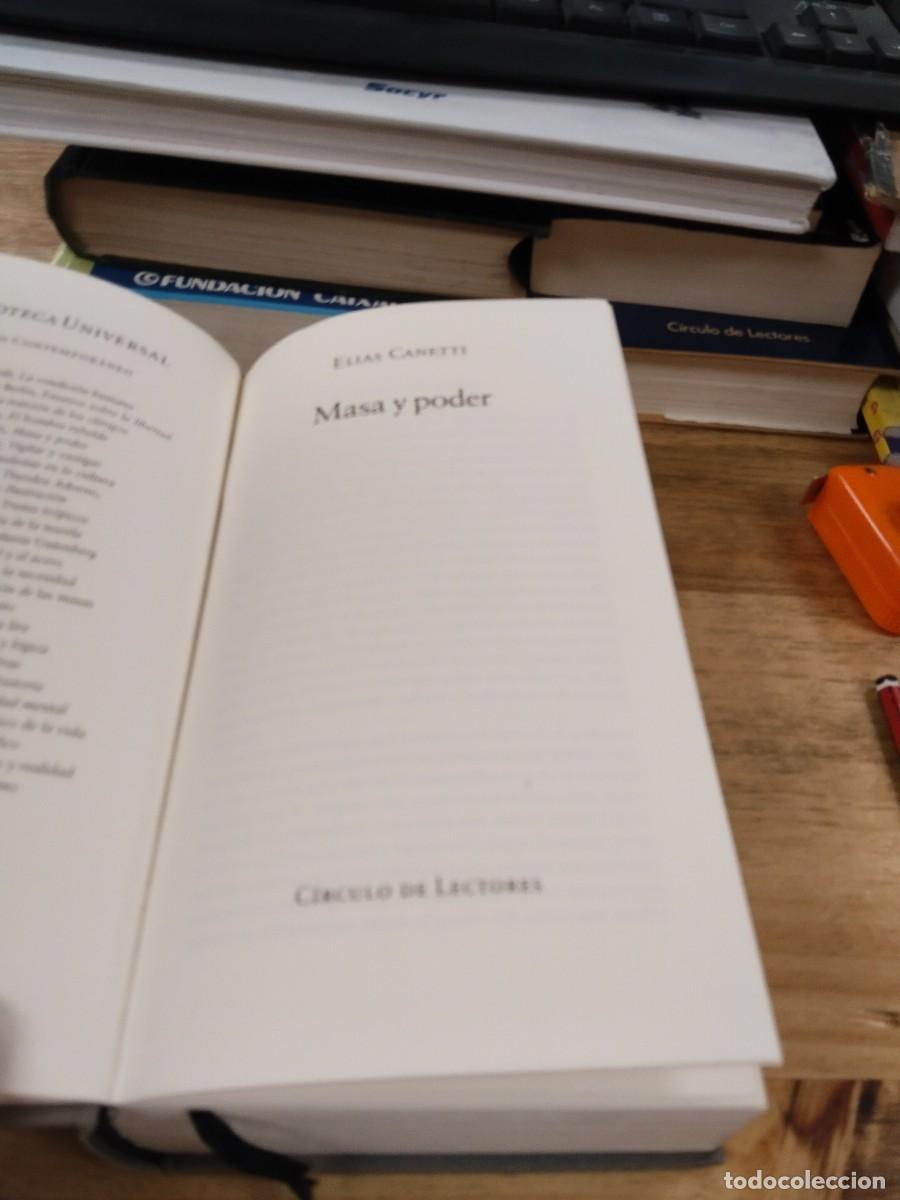 Libros de segunda mano: Masa y Poder - Elias Canetti - Foto 6