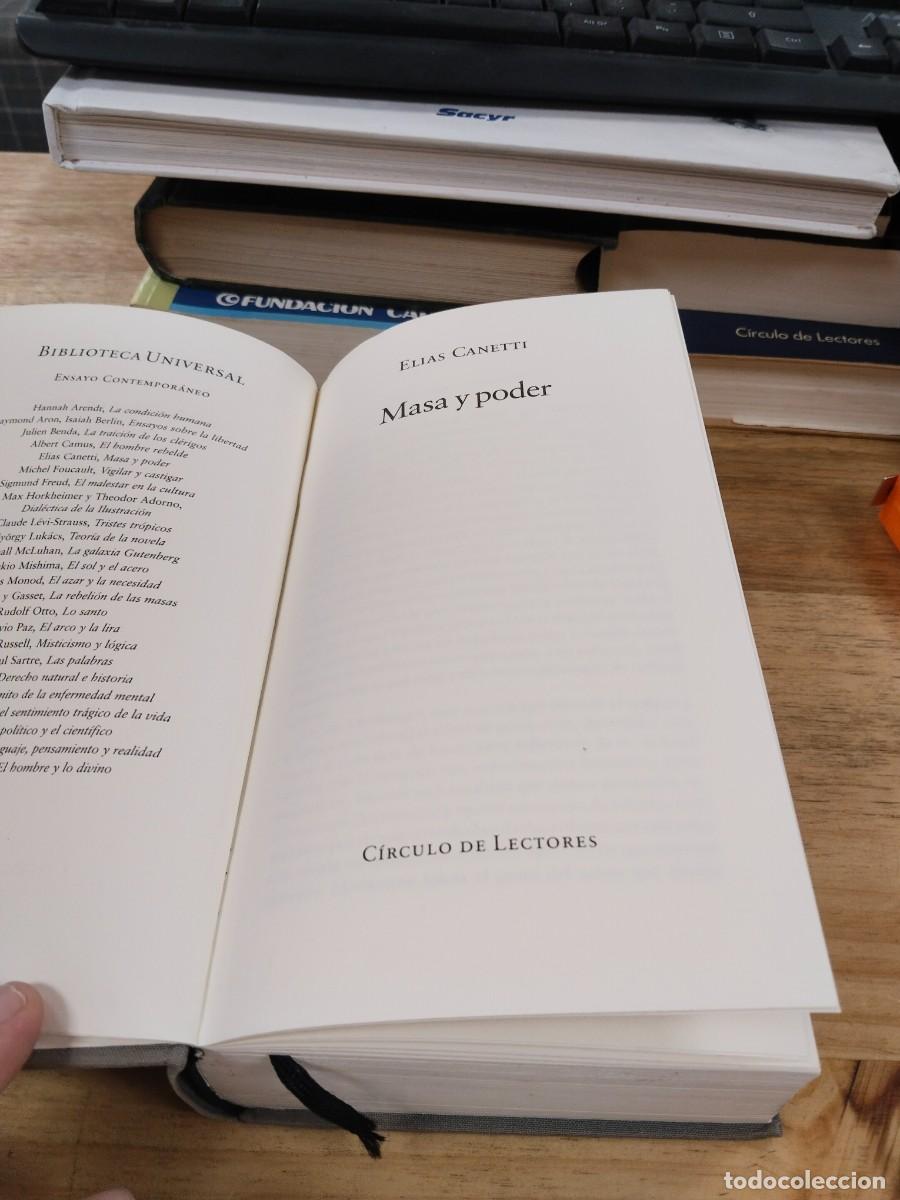 Libros de segunda mano: Masa y Poder - Elias Canetti - Foto 7