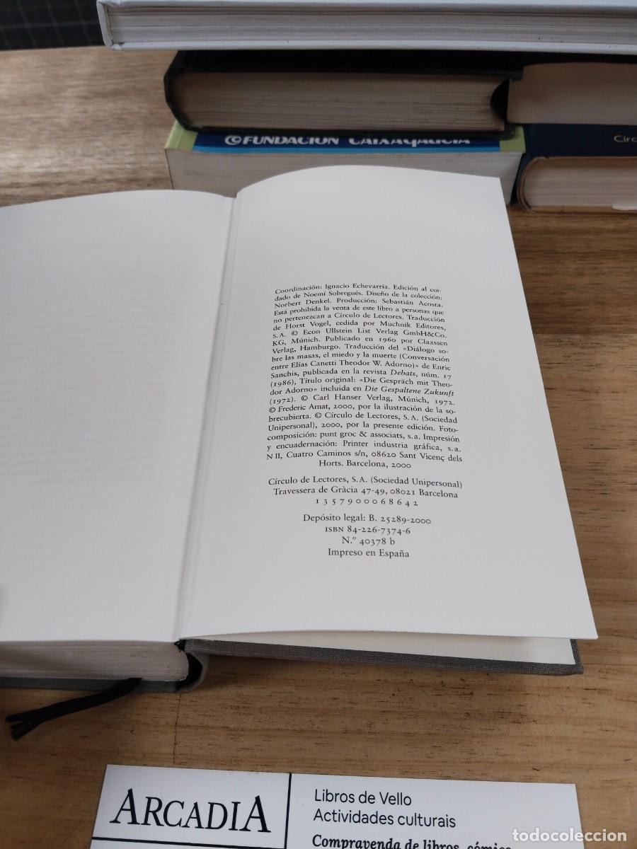 Libros de segunda mano: Masa y Poder - Elias Canetti - Foto 12