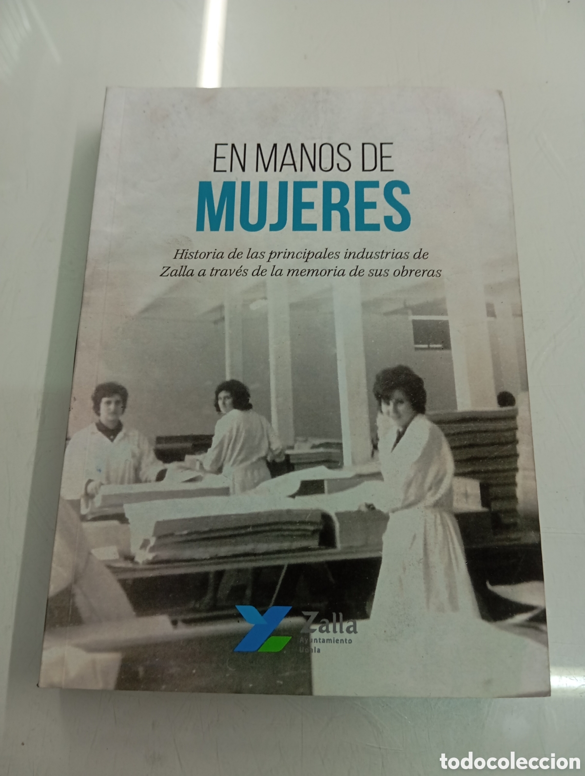 Libros de segunda mano: EN MANOS DE MUJERES Historia de las industrias de Zalla a traves de sus obreras EMPRESAS PAIS VASCO
