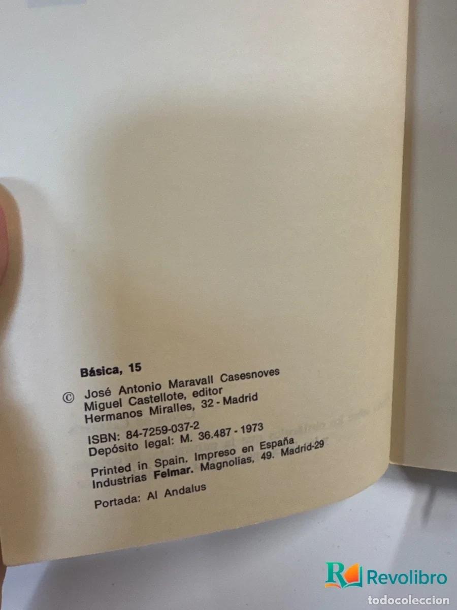 Libros de segunda mano: Conde de Cabarr&uacute;s Cartas - Jos&eacute; Antonio Maravall - Foto 2