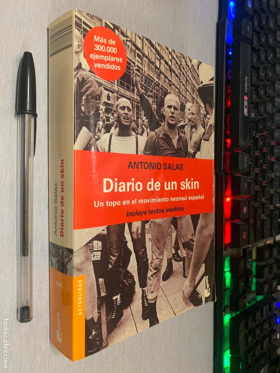 Libros de segunda mano: DIARIO DE UN SKIN / ANTONIO SALAS / TEMAS DE HOY - BOOKET 2006