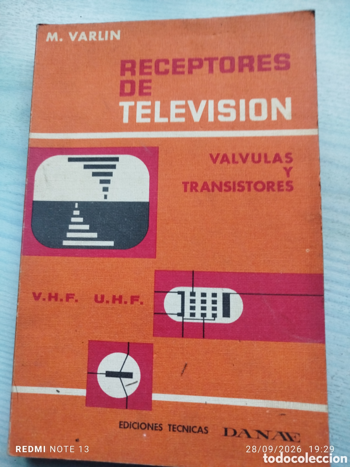 Libros de segunda mano: Receptores de television