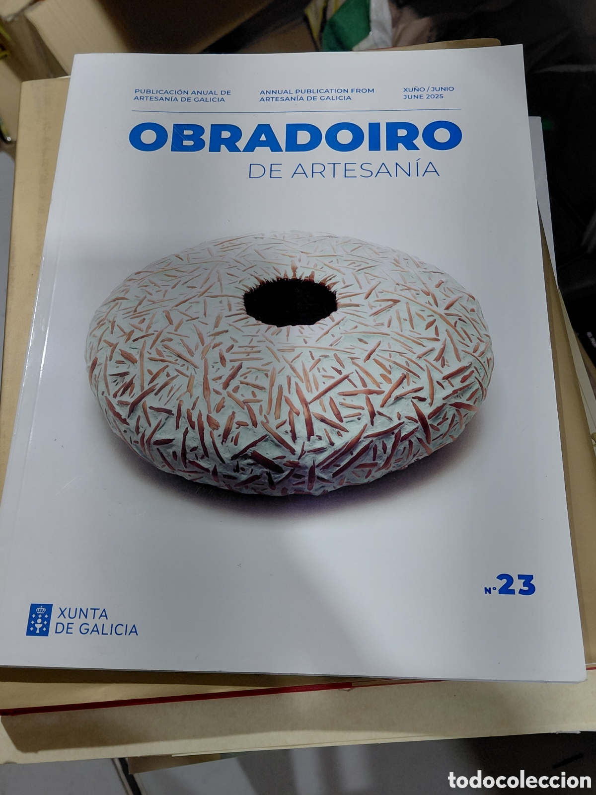 Libros de segunda mano: OBRADOIRO PUBLICACI&Oacute;N ANUAL DE ARTESAN&Iacute;A DE GALICIA ANNUAL PUBLICATION FROM ARTESAN&Iacute;A DE GALICIA XU&Ntilde;