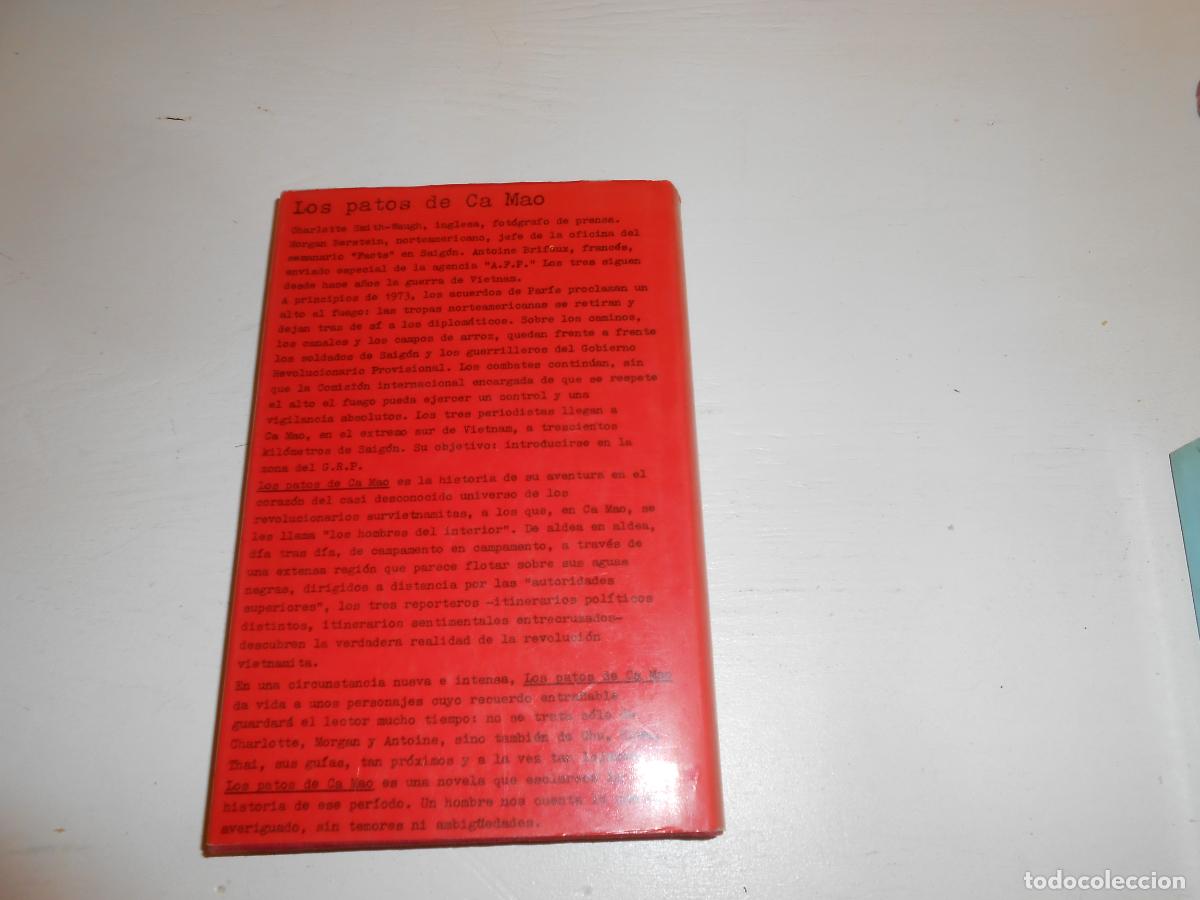 Libros de segunda mano: OLIVIER TODD LOS PATOS DE CA MAO / RARO - Foto 3