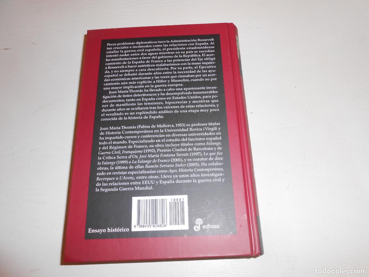 Libros de segunda mano: ROOSEVELT Y FRANCO , JOAN MARIA THOM&Agrave;S / RARO - Foto 4
