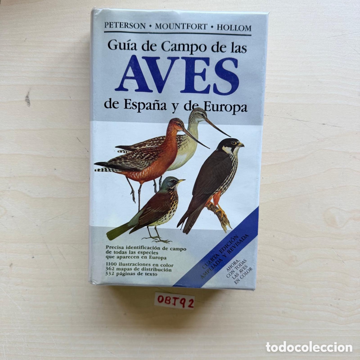 Libros de segunda mano: Libro gu&iacute;a de campo de las aves de Espa&ntilde;a y de Europa