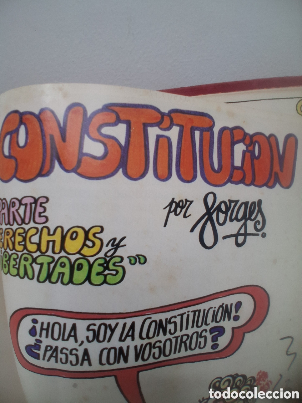 Libros de segunda mano: Libro tebeo Forges Constitucion - Foto 6