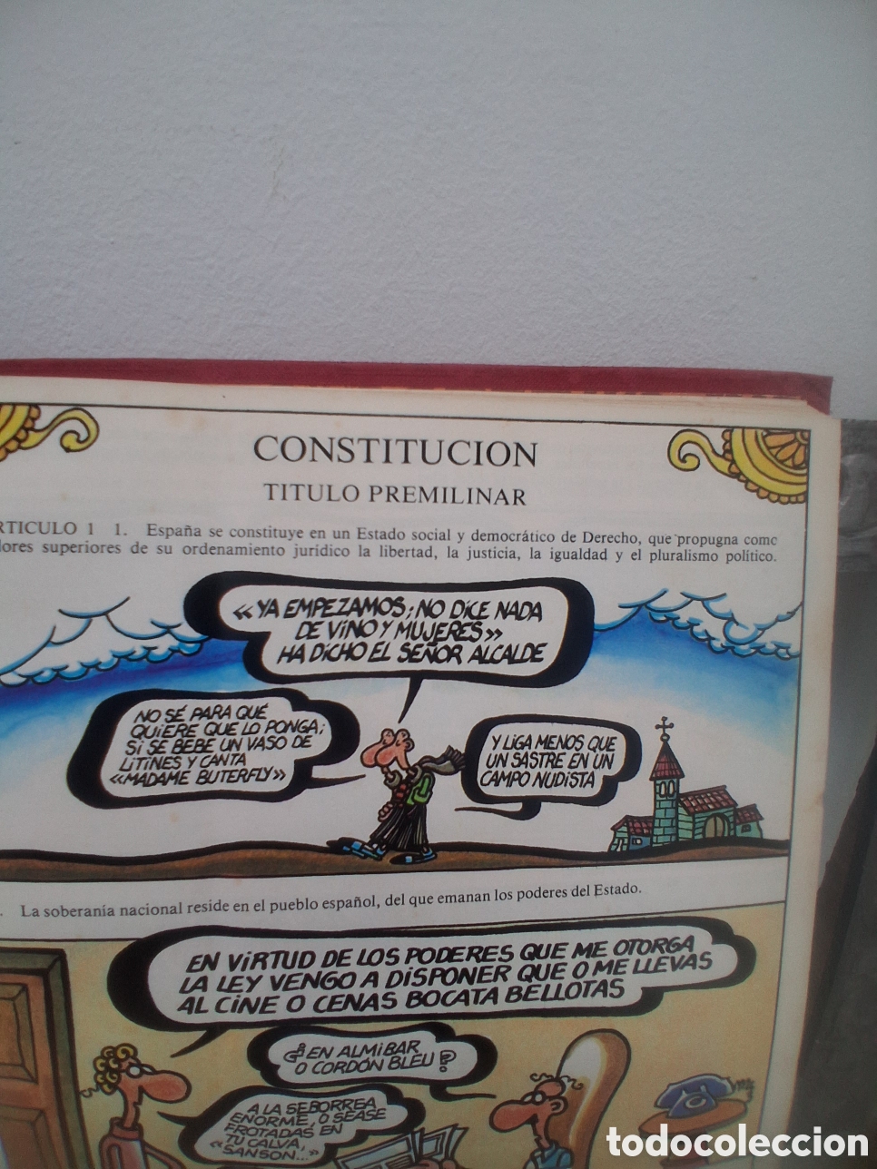 Libros de segunda mano: Libro tebeo Forges Constitucion - Foto 7