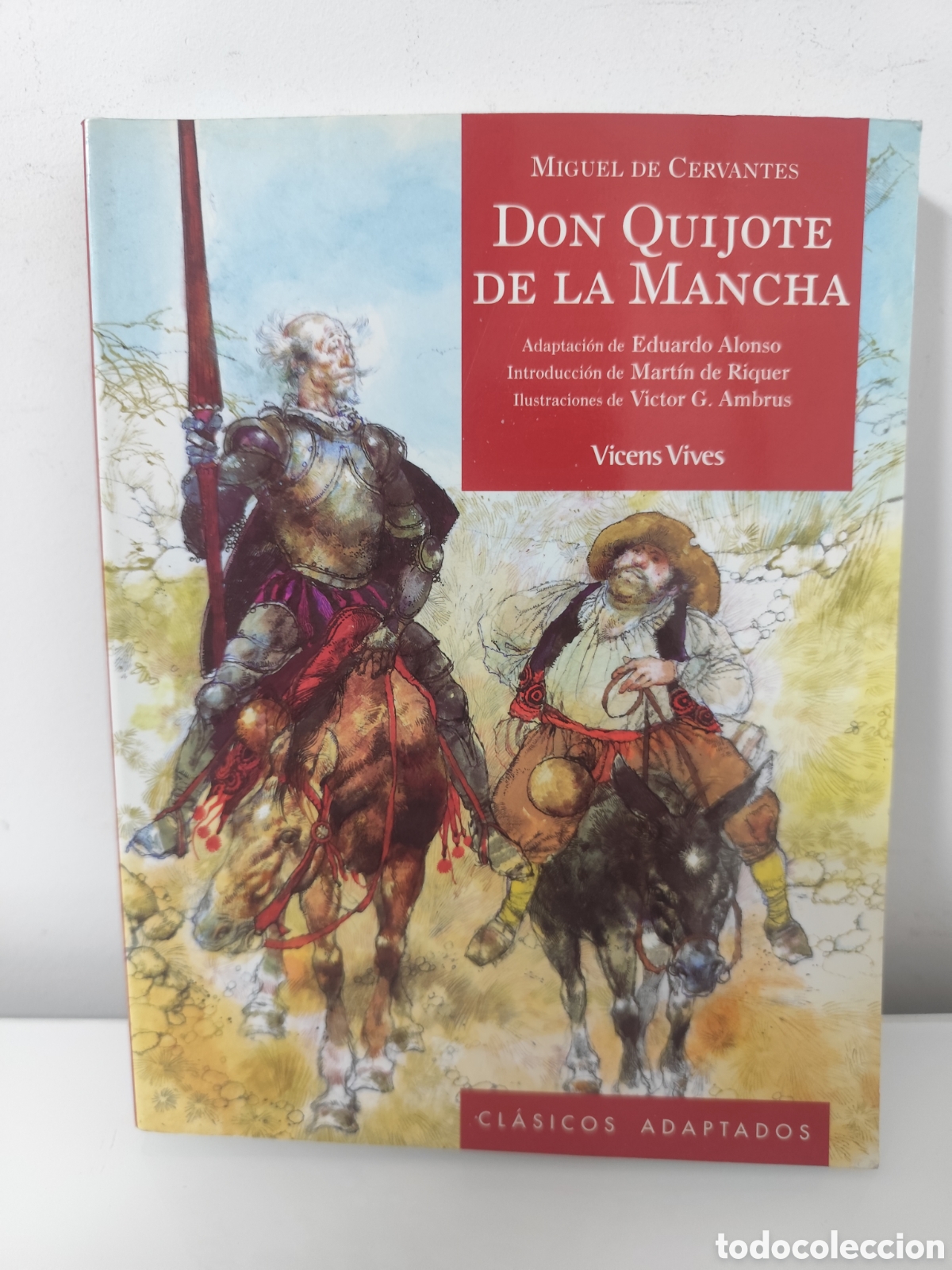 Libros de segunda mano: DON QUIJOTE DE LA MANCHA - MIGUEL DE CERVANTES EDITORIAL VICENS VIVES