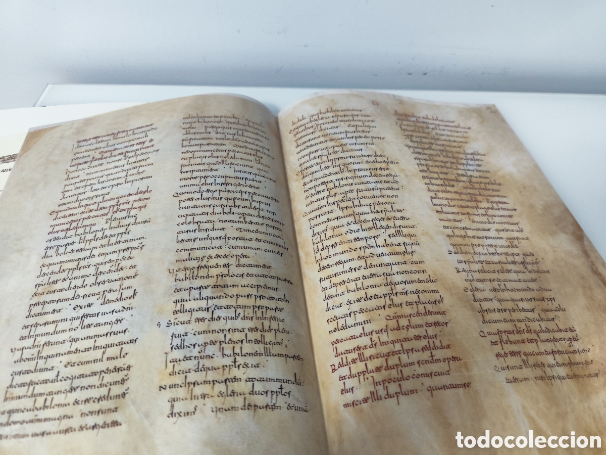 Libros de segunda mano: BEATO DE LIEBANA SAN MIGUEL DE ESCALADA. AULA ARTIS FACSIMILIS. FOLIO 2 200 RECTO 207 VERSO - Foto 9