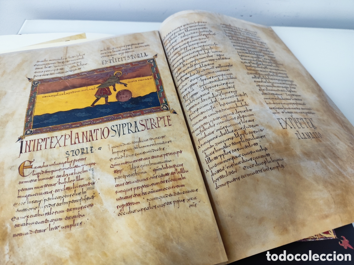 Libros de segunda mano: BEATO DE LIEBANA SAN MIGUEL DE ESCALADA. AULA ARTIS FACSIMILIS. FOLIO 2 200 RECTO 207 VERSO - Foto 10